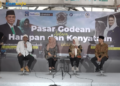Talkshow Srawung Sleman bertajuk Pasar Godean antara Harapan dan Kenyataan yang berlangsung di Bulak Senthe