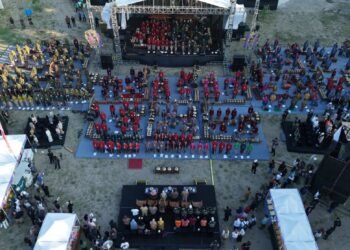Yogyakarta Gamelan Festival edisi ke-30 dibuka pada Senin (21/07/2025) sore di Taman Budaya Embung Giwangan, Yogyakarta. (dok. IG/@komunitasgayam16)