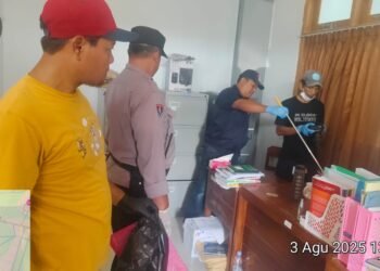 MI Bina Umat Moyudan Dibobol Maling, Uang Puluhan Juta Raib dari Ruang Guru