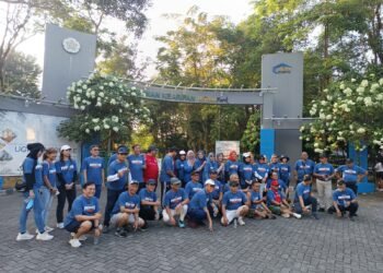 Meriah! Jalan Sehat Sahabat Profesor Sambut HUT RI dan Syukuran Guru Besar UMBY