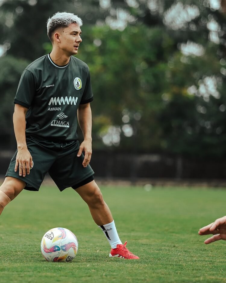 Kim Jeffrey beri sinyal kembali merumput bersama PSS Sleman setelah sempat absen lama akibat cedera