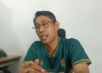 Kepala Bidang Perlindungan dan Jaminan Sosial Dinas Sosial Sleman, Sarastomo Ari Saptoto. [populi.id/Gregorius Bramantyo]