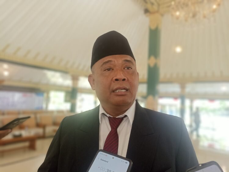 Bupati Sleman Harda Kiswaya, Kamis (7/8/2025)