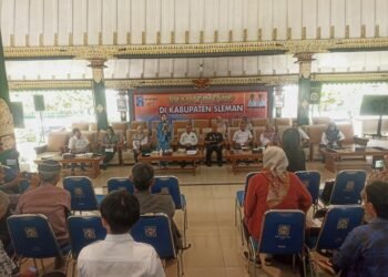 Jumpa Pers Sleman Culture Festival di Pendopo Parasamya Sleman, Rabu (20/8/2025).