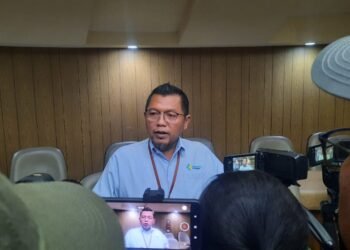 Manajer Hukum dan Humas RSUP Dr. Sardjito, Banu Hermawan. (populi.id/Gregorius Bramantyo)