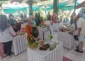 Suasana penjurian lomba olahan pangan berbahan dasar singkong yang berlangsung di Rumah Dinas Bupati Sleman, Selasa (26/8/2025). (Gregorius Bramantyo)
