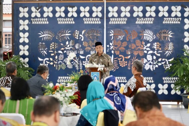 Bupati Sleman, Harda Kiswaya,menggelar silaturahmi dengan sejumlah perguruan tinggi