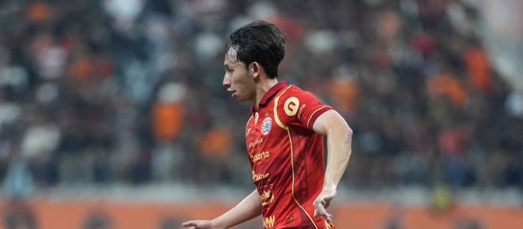 Arlyansah Abdulmanan lakoni debut bersama Persija Jakarta di kompetisi Super League 2025/2026