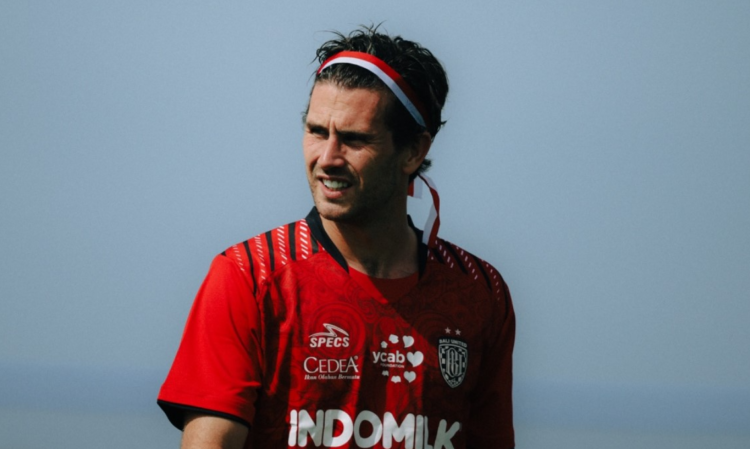 Jordy Bruijn gelandang eks Timnas Belanda yang kini bergabung bersama Bali United