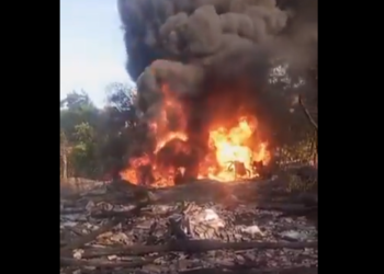 Kebakaran sumur minyak ilegal di Dukuh Gendono, Kabupaten Blora tewaskan tiga orang
