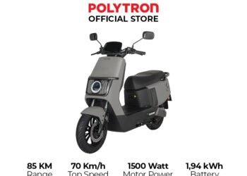 Polytron Fox 200 motor listrik yang didesain untuk perempuan