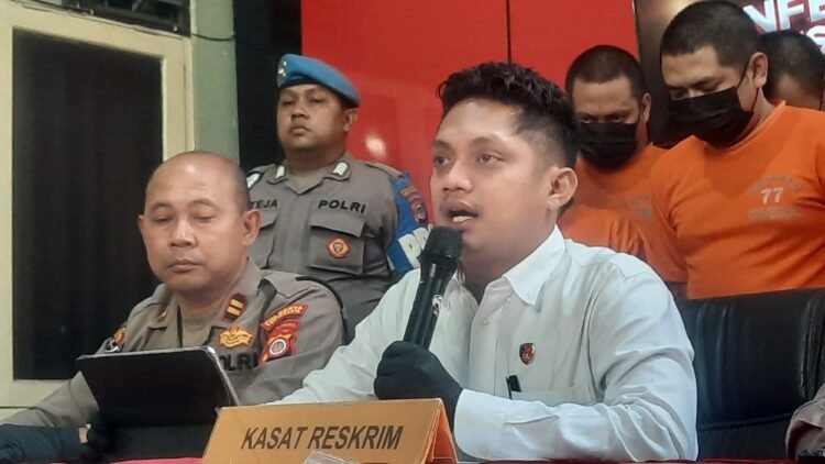 Jumpa pers kasus pemalsuan SIM Palsu di Mapolresta Yogyakarta, Ngupasan, Giondomanan, Kota Yogyakarta, DIY, Senin (22/9/2025).