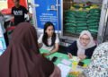 Aktivitas Gerakan Pangan Murah di Lapangan Timbulharjo, Sewon, Bantul yang diinisiasi Pemkab Bantul untuk atasi inflasi, Selasa (16/9/2025)