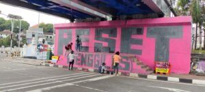 Mural di kawasan Jembatan Kewek dan Jokteng Wetan. (Dok. Kinky20)