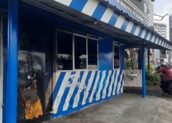 Detik-detik Pos Polisi Monjali Dilempar Bom Molotov, Warga Sempat Lihat Pelaku