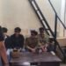 Sejumlah pelajar diamankan polisi usai kejar kejaran di wilayah Kotabaru, Gondokusuman, Kota Yogyakarta, DIY, Kamis (25/9/2025).