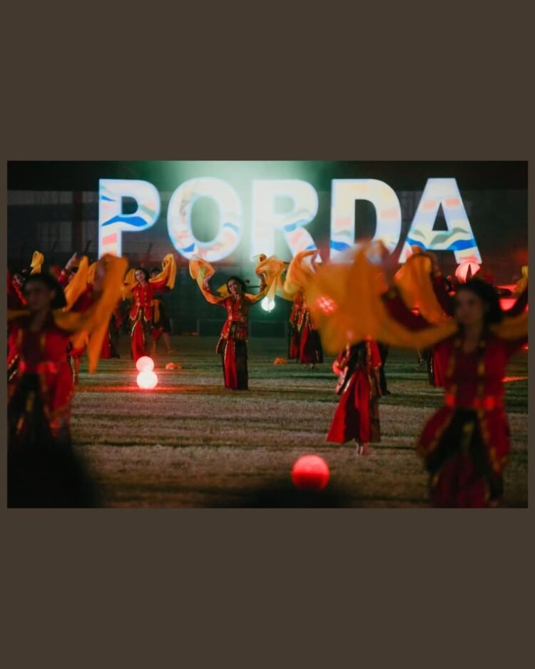 penutupan gelaran Porda XVII DIY yang digelar di Gunungkidul.