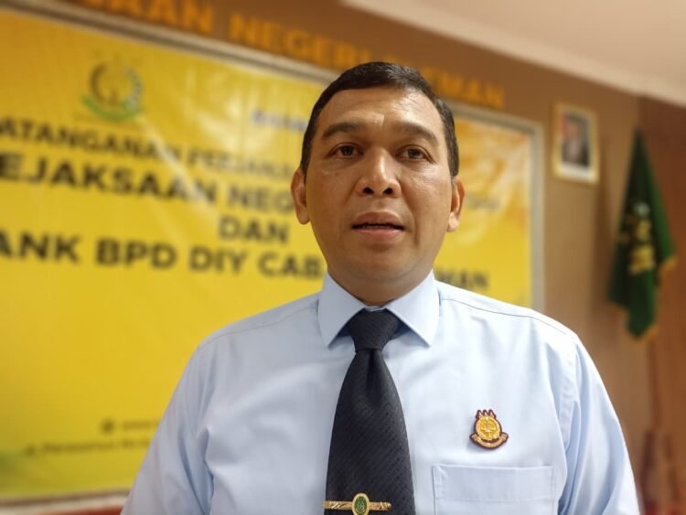 Kepala Kejaksaan Negeri Sleman, Bambang Yunianto. (Gregorius Bramantyo)