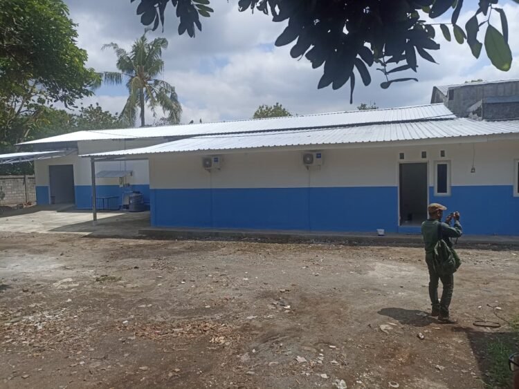 Suasana SPPG Kalasan 2 yang belum beroperasi, Senin (22/9/2025).