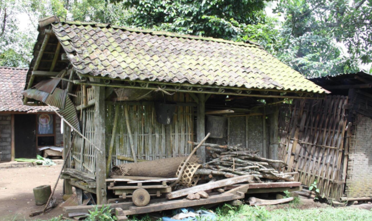 Ilustrasi rumah tak layak huni di Bantul. [vecteezy/Cora Unk]