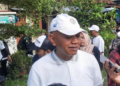 Kepala Dinas Pariwisata (Dispar) Kota Yogyakarta saat diwawancarai wartawan, Jumat (19/9/2025).