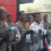 Jumpa pers kasus pelemparan bom molotov dan batu di sejumlah titik pos polisi di Kota Yogyakarta dan Sleman di Mapolresta Yogyakarta, Kamis (11/9/2025). (populi.id/ Hadid Pangestu)