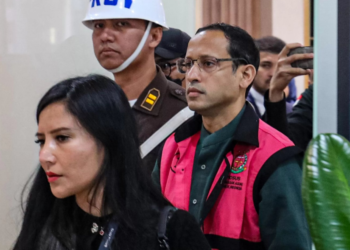 Mantan Mendikbudristek Nadiem Makarim ditetapkan sebagai tersangka dalam kasus dugaan korupsi pengadaan laptop Chromebook di Kemendikbudristek 2019-2022