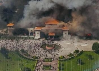 Kathmandu dilanda gelombang demonstrasi besar pada Selasa (9/9/2025),