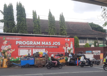 suasana Depo Purawisata, Keparakan Mergangsan, Kota Yogyakarta, DIY, Rabu (10/9/2025). (Hadid Pangestu)