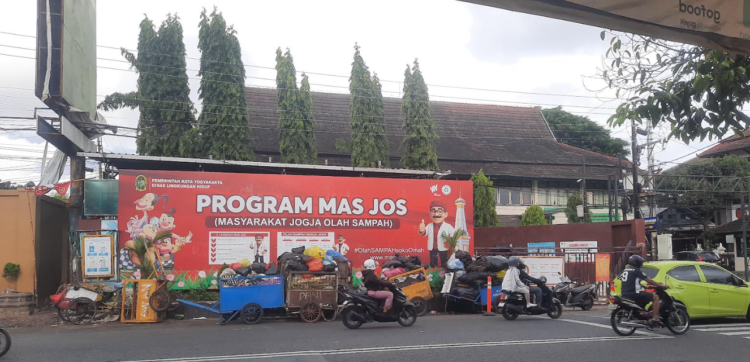 suasana Depo Purawisata, Keparakan Mergangsan, Kota Yogyakarta, DIY, Rabu (10/9/2025). (Hadid Pangestu)