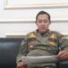 Kepala Satpol PP Kota Yogyakarta, Octo Noor Arafat saat ditemui di kantornya, Kamis (2/10/2025).