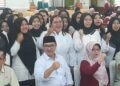 Pemerintah Kota Yogyakarta meluncurkan Program Satu Bidan Satu Kampung di Runag Bima, Balai Kota Yogyakarta, Jumat (3/9/2025).