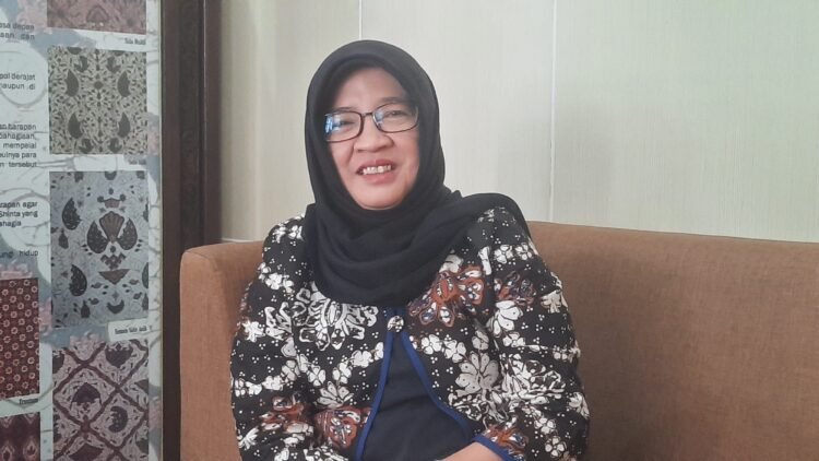 Kepala Bidang Warisan Budaya Dinas Kebudayaan (Disbud) Sleman Esti Listyowati saat ditemui, Senin (13/10/2025).