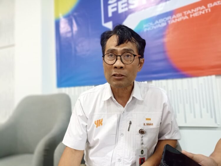Kepala Dinas Perindustrian, Koperasi, dan UKM Kota Yogyakarta, Tri Karyadi Riyanto Raharjo.
