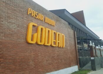 wajah baru Pasar Induk Godean.