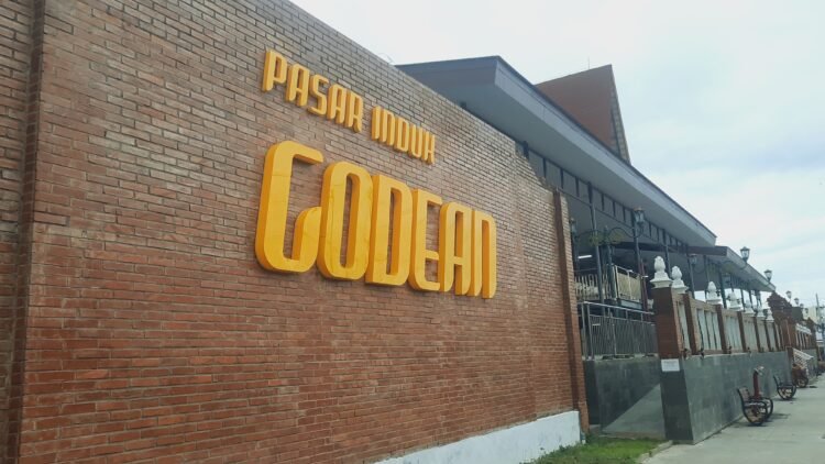 wajah baru Pasar Induk Godean.