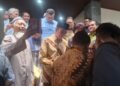 Mantan Presiden Joko Widodo saat meghadoro Dies Natalis Fakuktas Kehutanan Universitas Gadjah Mada (UGM), Selasa (17/10/2025).
