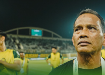 Pelatih PSS Sleman Ansyari Lubis