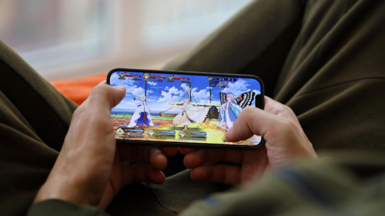 Ilustrasi gim daring