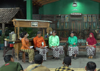 Obrolan bertajuk Wedangan Sembada mengambil tema tentang Alih Fungsi Lahan dan Peningkatan PAD Sleman