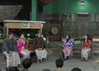 Obrolan Wedangan Sembada bertajuk Pasar Godean Kini, bersama Komisi C DPRD Sleman dan DPUPKP yang digelar di Omah Kecebong