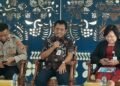 Kepala Dinas Pariwisata (Dispar) Sleman saat menyampaikan paparan terkaot persiapan menjelang Natal dan Tahun Baru (Nataru) 2025, Kamis (11/12/2025).