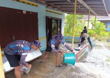 Terdampak Banjir, Warga Sanden Bantul Mengungsi