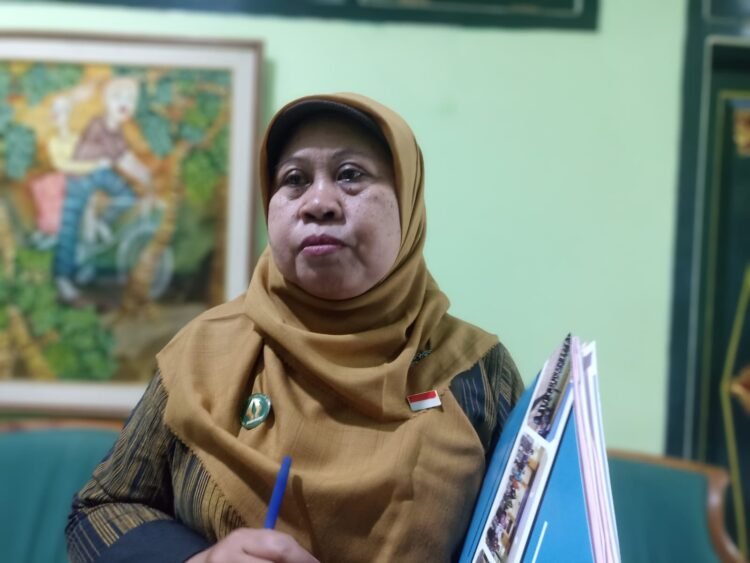 Kepala Bidang Pengembangan Tenaga Kerja dan Transmigrasi Dinsosnakertrans Kota Yogyakarta, Erna Nur Setyaningsih.