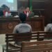 2 saksi dihadirkan dalam sidang lanjutan perkara pembakaran tenda Polda DIY di Pengadilan Negeri Sleman, Selasa (20/1/2026)