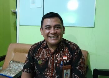 Kepala Bidang Pasar Rakyat Disdag Kota Yogyakarta, Gunawan Nugroho Utomo.