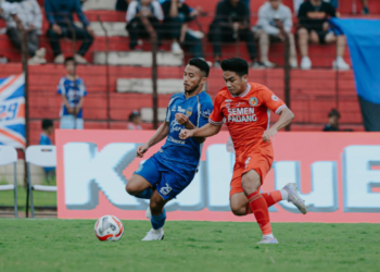 Laga PSIM Yogyakarta kontra Semen Padang dalam lanjutan BRI Super League 2025/26, Minggu (4/1/2026)