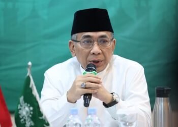 Ketua Umum Pengurus Besar Nahdlatul Ulama (PBNU) KH Yahya Cholil Staquf (Gus Yahya)