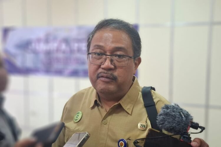 Direktur RSJ Grhasia, dr Akhmad Akhadi, saat memberikan keterangan kepada awak media, Senin (5/1/2026).