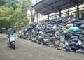 Kondisi depo sampah Kotabaru sebelum dilakukan pengosongan oleh Pemkot Yogyakarta.